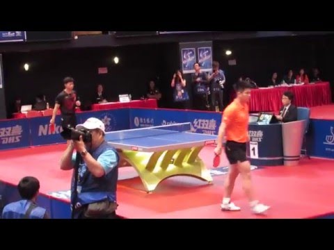 Ma Long vs Fan Zhendong Rio Olympic qualification 2016 Hong Kong East Asia final