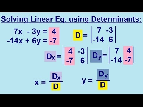Algebra Solving Linear Equations using Substitution Method 1 3