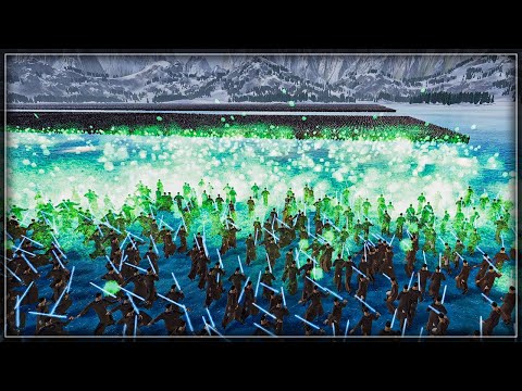 Can 1 Million GHOSTS Stop 300.000 Jedi Knights - Ultimate Epic Battle Simulator 2