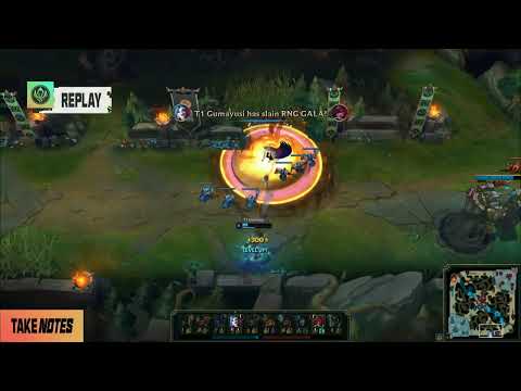 T1 Gumayusi Outplays RNG GALA with PERFECT Spacing