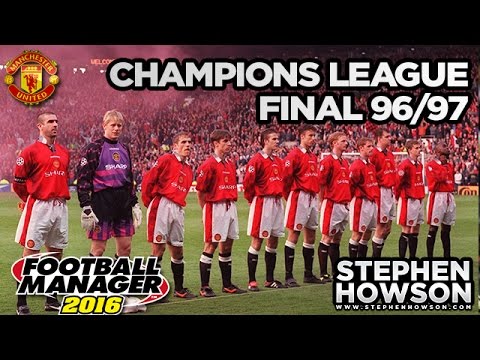 Champions League Final 96/97 | Championship Manager 2 | Manchester United Retro Gaming
