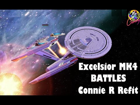EXCELSIOR MK4 In Trouble? - Connie Refit Refit Time - Star Trek Ship Battles - Bridge Commander