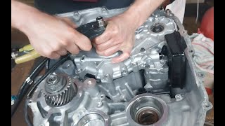 Отсутствие движения в драйве, износ ступицы насоса, ошибка P2714 вариатор VT40 Chevrolet Malibu 1.5T