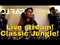 DJ Rap Playing Live Stream Hospital Records show 8 (Classic jungle mix drum and bass Vinyl)