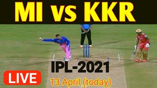 Mi Vs Kkr Ipl 2021 Live cricket match
