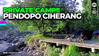 Rileks Camping di Pendopo Ciherang Sentul Bogor | Camping Nyaman dengan K-Walk Relaxer JACO