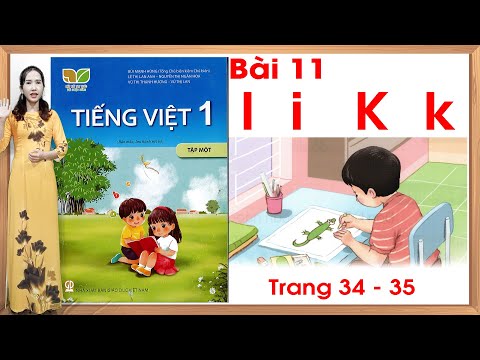 Tiếng việt lớp 1 kết nối tri thức bài 11