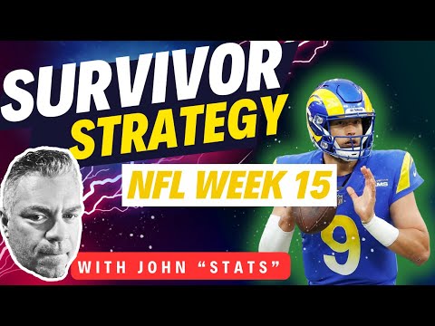Strategies To Win NFL Survivor Pools - Week 15