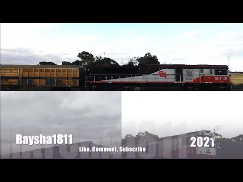 Freight through the Golden Plains Shire 21_22 Feat SCT's  - Australian Trains by Raysha1811