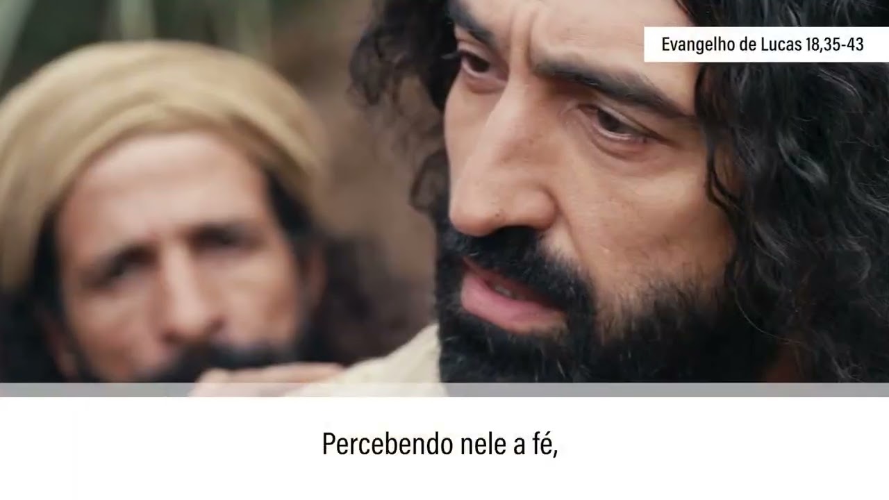 Passando por Jericó, um cego que estava à beira do caminho gritou...#EvangelhodeHoje