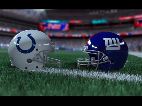 Madden 15 (PS4): Giants vs Colts Monday Night Football (1080p/60fps)