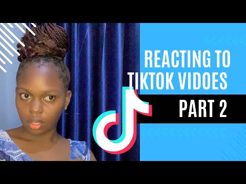 Reacting to tiktok videos on my FYP (part 2) #reaction #reactionvideo #tiktok