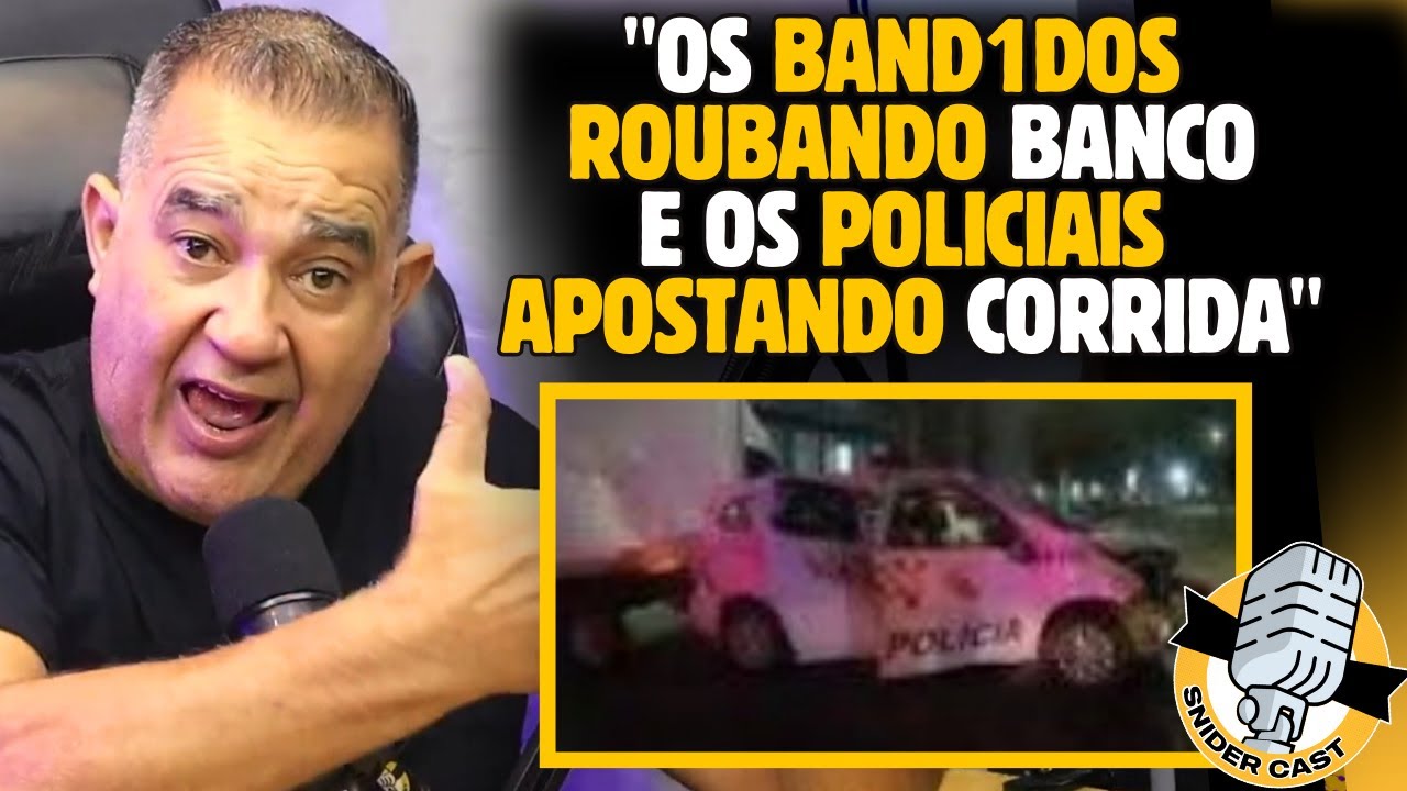 POLICIAIS FORAM TIRAR RACHA COM A VIATURA, BATERAM E QUASE FORAM DE ARRASTA PRA CIMA