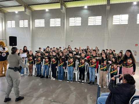 Progresso realiza Formatura do PROERD na EMEF São Valentim, 09/06/2026