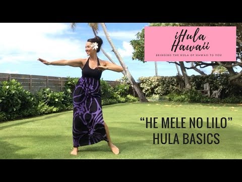 DISNEY'S LILO & STITCH - "HE MELE NO LILO" - HULA BASICS FOR BEGINNERS