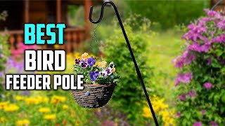 Top 5 Best Bird Feeder Poles [Review] - Topper/Deluxe/Heavy 