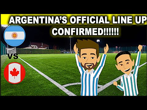 Copa America 2024: Argentina's Starting Lineup vs. Canada (L. Messi in the starting line-up)