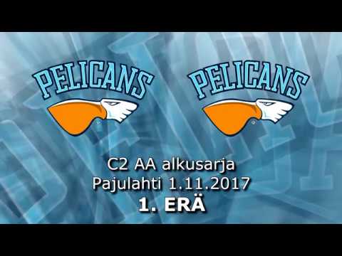 Ke 1.11.2017 Pelicans C2 Akatemia 1 - Pelicans C2 Akatemia 2, erä 1