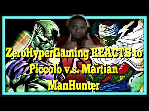 One Minute Melee S4 EP9 - Piccolo vs Martian Man Hunter (DBZ vs DC) Reaction 808 Hawaii
