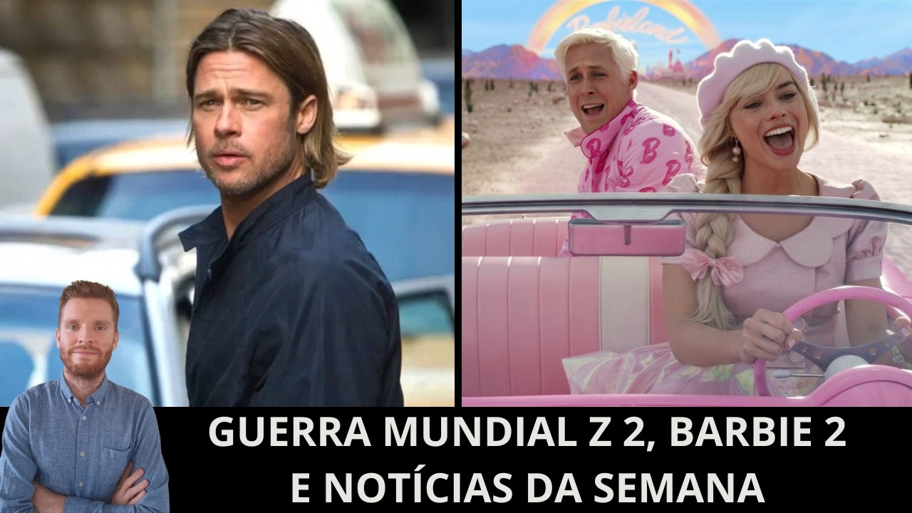 Ao vivo: Guerra Mundial Z 2, Barbie 2, os vencedores de Toronto, Oscar e mais!