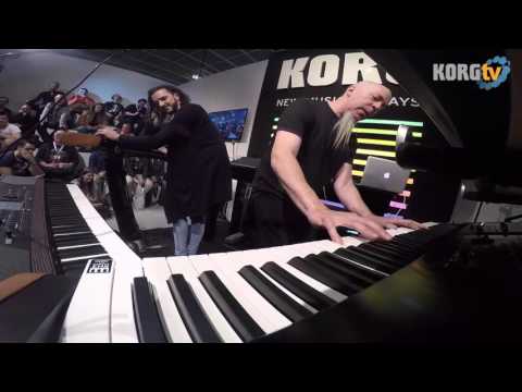 Jordan Rudess @ Musikmesse 2015 feat  Marco Parisi