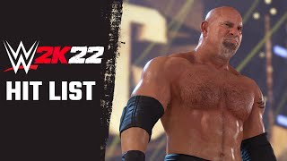 WWE 2K22 Top-10 Hit List of Features and Innovations