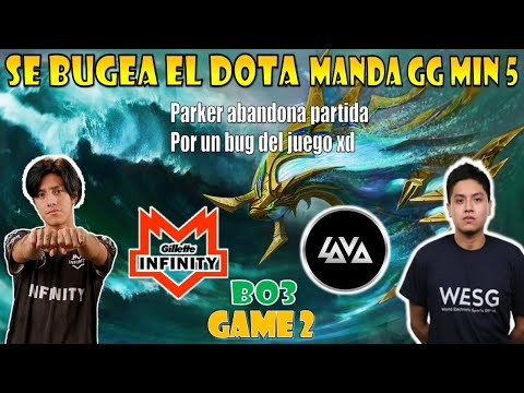 Lava vs Infinity ( GAME 2 ) ▶ DPC SA 2021/2022 Tour 2: Division 1  ➤ 4D SPORTS