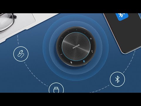 Enther & MAXHUB Bluetooth Speakerphone, Conference Microphone