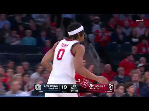 Curtis Williams Jr 2024-2025 Season Makes - Georgetown - NCAA