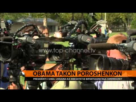 Obama takon Poroshenkon - Top Channel Albania - News - Lajme