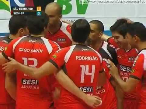 Superliga Masculina de Volei 2011/2012 - BMG São Bernardo 1 x 3 Sesi SP