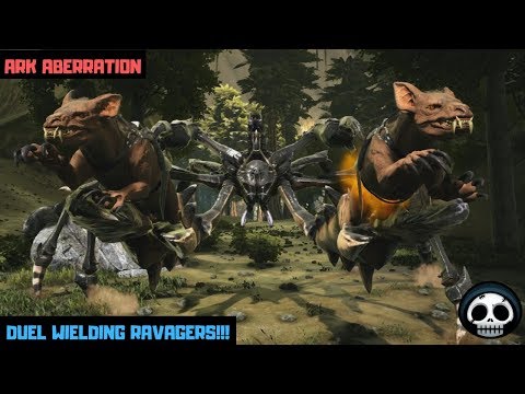 Karkinos Taming! Duel Wielding Ravagers! Ark Aberration Part 11