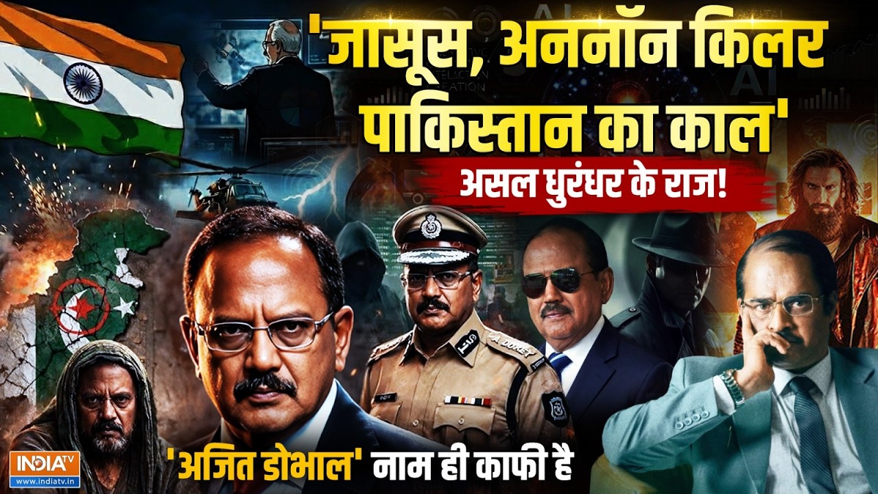 Ajit Doval Untold Story : 'जासूस,अननॉन किलर, पाकिस्तान का काल' असल धुर?