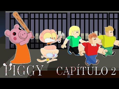 Mongo e Drongo em Pega a Piggy - Piggy Capítulo 2 - Piggy no Roblox em desenho animado