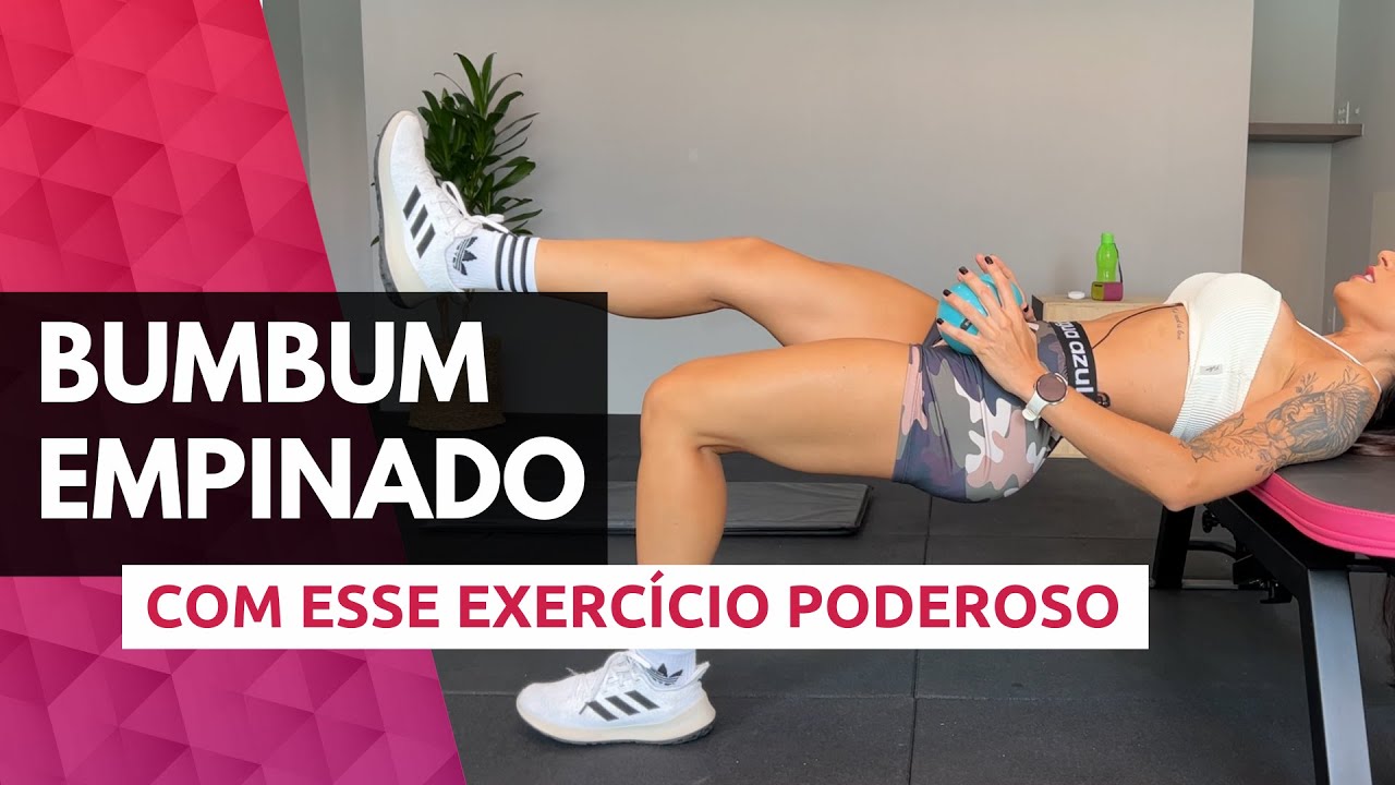 Exercício poderoso para SEU GLÚTEO - Elevação Pélvica Unilateral