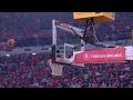 Donta Hall incredible chase down block and dunk against Olympiacos | EUROLEAGUE PLAYOFF (20.04.2022)