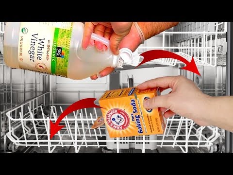 YouTube video about: How to unclog a dishwasher with baking soda?