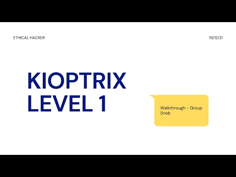 Kioptrix Level 1 Walkthrough