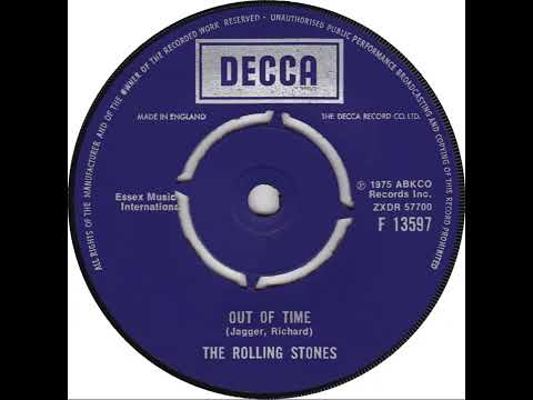 UK New Entry 1975 (229) The Rolling Stones - Out Of Time