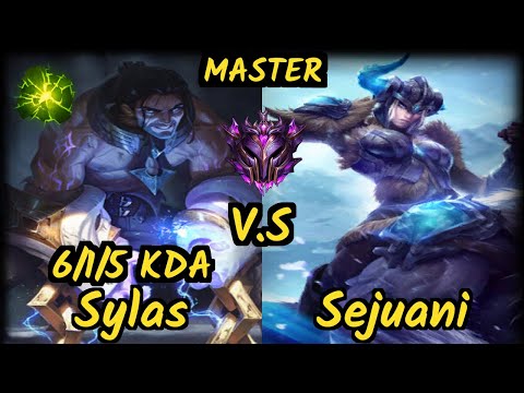 Pretty (SYLAS) vs SEJUANI - 6/1/5 KDA JUNGLE GAMEPLAY - EUW Ranked MASTER