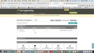 How to create a QR code (survey monkey)