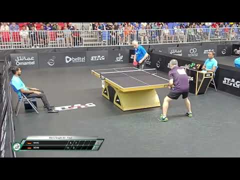 2023 ITTF World Veterans Championships Oman  Men Final Over 60 Zsolt-Georg Böhm vs. Wang Yan Sheng