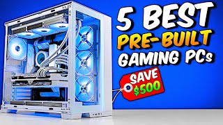 TOP 5 BEST Pre Built PC's on Amazon Period 👌