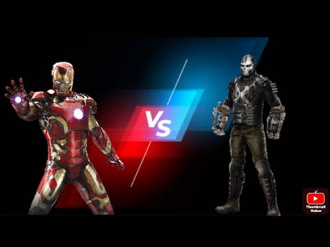 Ironman vs Crossbones in game