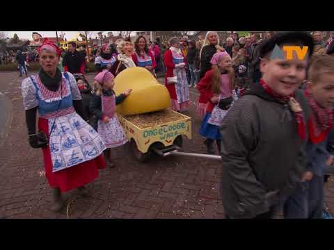 Klaiendamse optocht start van carnaval in Dussen - Altena TV