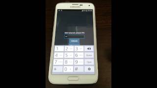 How to unlock Samsung galaxy S5 ? Unlocking Samsung Galaxy S5