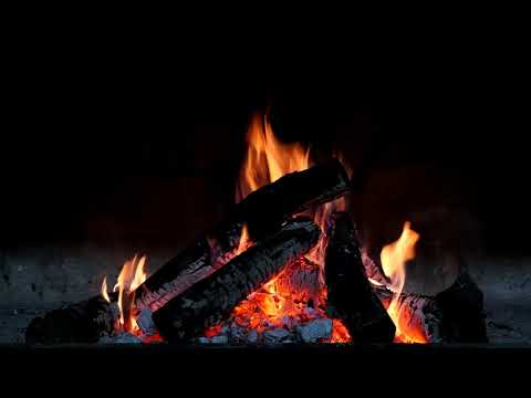 30 min. of Relaxing Fire Sound - The sound of the fire, Burning Wood