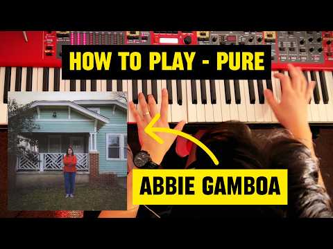 pure | Piano Tutorial 🎹| Abbie Gamboa (Playthrough)