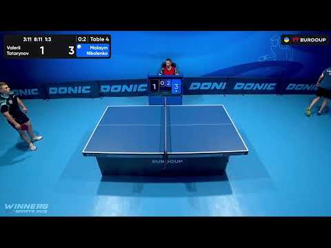 12:00 Valerii Tatarynov - Maksym Nikolenko 19.07.2023 TT Euro.Cup Ukraine Star. Table 4