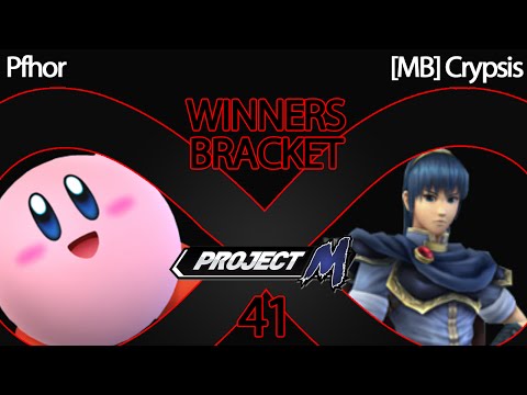 IaB 41 PM - Pfhor (Kirby) vs MB Crpysis (Marth) - Winners Bracket